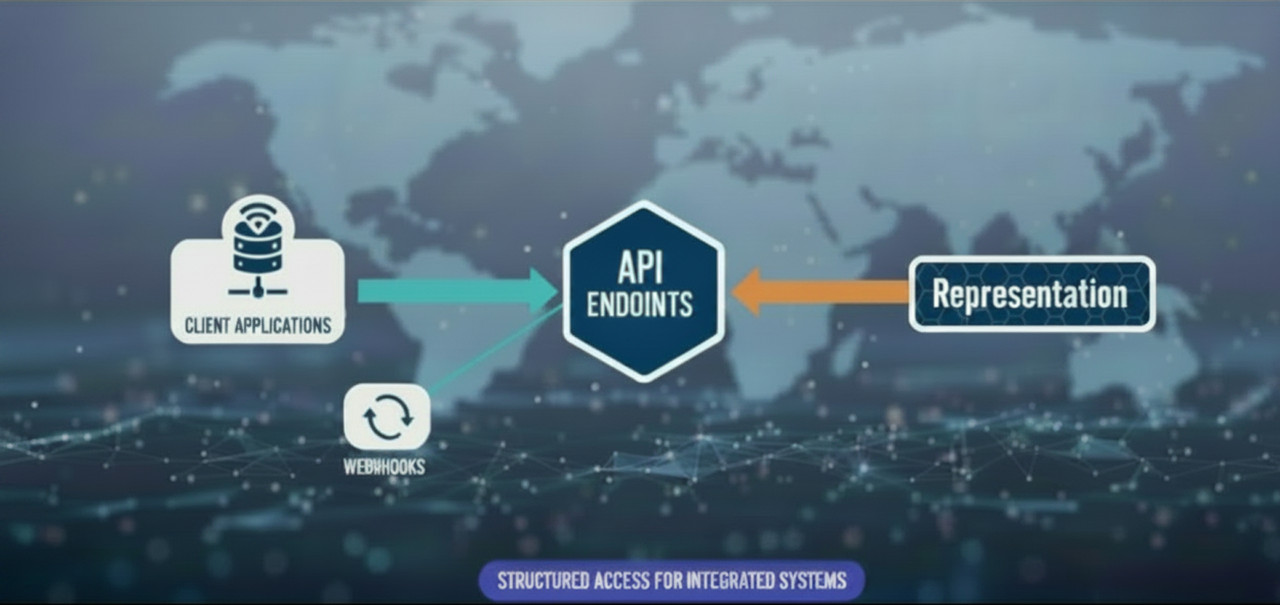 API endpoint and representation reference docs