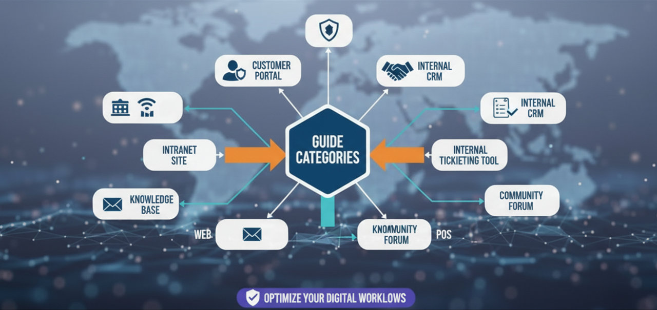Guides for building sites, CRM, tasks, customer portals and intranet sites